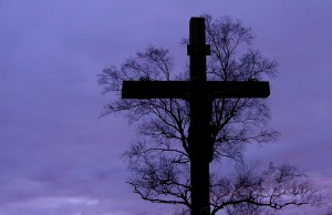 cross and tree